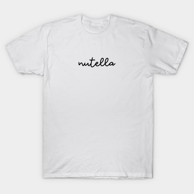 nutella T-Shirt by habibitravels